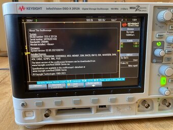 Osciloskop Keysight DSO-X 2012A upgrade - 2