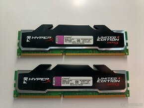 Kingston HyperX Black Ed. 4GB (2x2GB) DDR3 1600 - 2