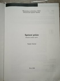 Skripta Správní právo, autor Radek Ondruš - 2