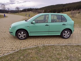 Škoda Fabia pistáciová 1,4 55kW AUTOMAT sběratelský vůz. - 2