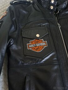 Motorkářská bunda Harley Davidson - 2