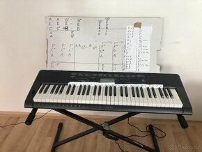 Piano Klavesy Casio CTK 3500 s podstavcem soundking - 2