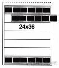 Obaly na negativy, 24 x 36 mm, role - 2