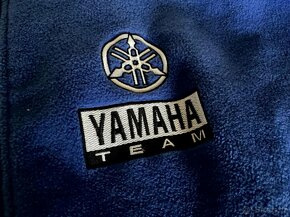 Vyšívaná team fleese bunda Yamaha - nenošená XXL - 2