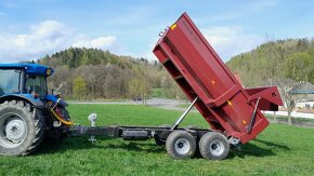 Traktorový návěs,Vlek za Traktor,Vlečka,Přívěs,Dumper 10t - 2