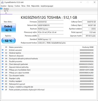 M.2 NVME SSD Toshiba 512 GB - 2