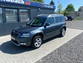 Škoda Yeti, 1.4TSI 92KW- 2016- 1xMAJITEL- 104 TKM - 2