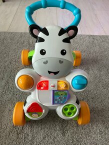 Interaktivní chodítko Zebra DLF00 Fisher Price - 2