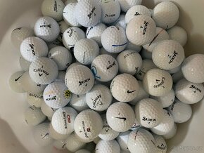 1000 ks měkčích golfových míčků top stav - 2