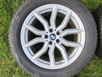 Alu v perfekt stavu 5x112 19 originál ráfky BMW pneu zimní - - 2