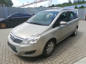 Opel Zafira 1,6i Eco, 7 míst, CNG, Klima - 2