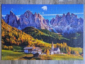 Puzzle 1500 Trefl/Val di Funes, Dolomity - 2