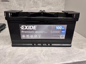 Autobaterie EXIDE 100 Ah / 12 V - 2