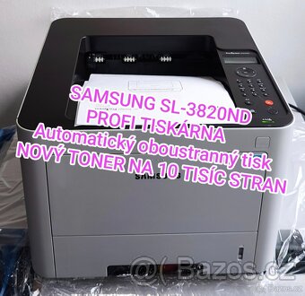 ㊆ Laser Samsung 3820nd + nový toner na 10.000 stran - 2