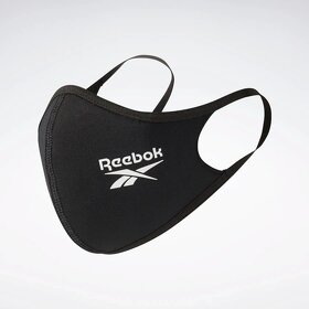 REEBOK rouška Face Covers M/L 3 in PACK (černá) - 2