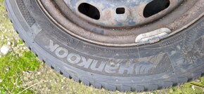 Zimní kola 2x 165/65 R 14 Škoda fabia Hankook - 2