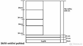 Skříň horní a dolní část - 2