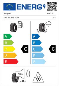 Semperit Speed-Grip 5 - 235/60 R18 107 V XL Zimní - 2