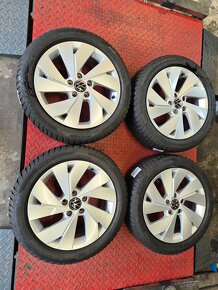 205/50R17zimní Pirelli+alu Belmont VW Golf 8,ET46,5H0601025B - 2