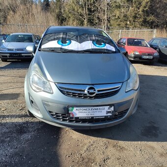 Opel Corsa, 1,2 63KW,KRÁSNÝ,100KM,1MAJ.74LET - 2