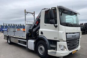 DAF FA CF 290 - 4x2 – Valník + HR-Hiab 244EP-5 Hipro 24t/m – - 2