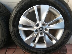 alu Škoda Kodiaq zimní 235/55/18 Michelin, alu orig.Škoda - 2