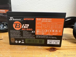 Seasonic B12 BC-850 Bronze 850W Funkční,Záruka - 2