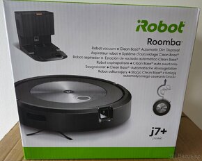 iRobot Roomba j7+ cerny nový záruka - 2