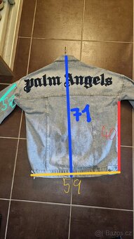 Palm Angels denim bunda - 2