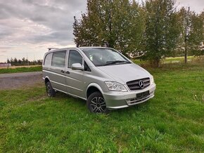 4x4 Mercedes-Benz VITO 113 2.2 CDI 100 KW 4X4, 2011, led den - 2