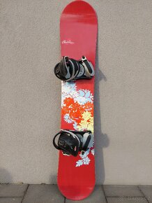 Snowboard BLACK DRAGON, 145 cm + snowboardové boty - 2