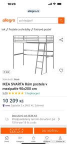 Patrova postel Ikea - 2