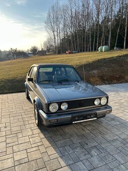 Volkswagen Golf Cabrio MK1 1.8i - parádní stav - 2