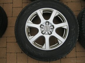 ALU zimní 17", orig. AUDI, rozteč 5x112mm, pneu 235/65/17 - 2