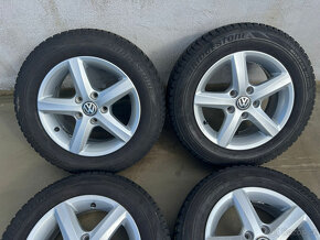 195/65R15 zimní pneu alu kola VW GOLF VII 6x15 5x112 ET43 - 2