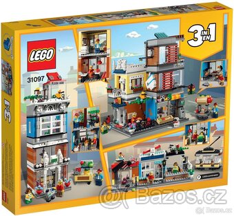 LEGO Creator 3-in-1 31097 Zverimex s kavárnou - 2