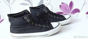 LUXUSNÍ RIFLOVÉ TENISKY CONVERSE ALL STAR - vel. 37,5 - 2