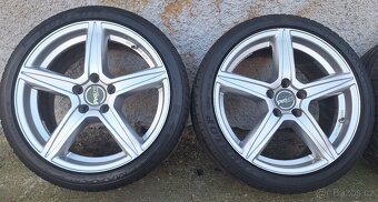 lu kola R18 5x112 Proline + letní pneu 225/40/18 - 2