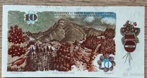 10 Kčs 1986 UNC série P31 - 2