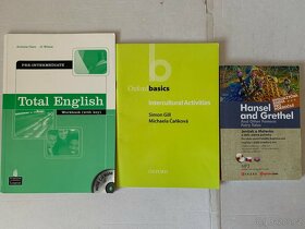 Různé anglické účebnice a čtení, ceny v textu - 2
