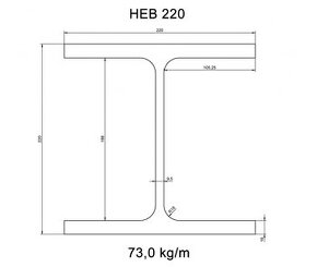 HEB 220-240 - 2