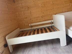 Dětská rostoucí postel s matrací a zábranou - 2