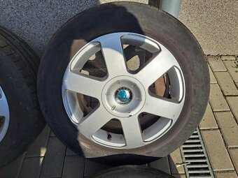 SADA  ALU KOLA OKTÁVIA 205/55 R16 LETNÍ CONTINENTAL - 2