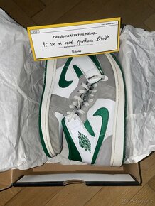 Jordan 1 mid se grey pine green - 2