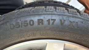 Zimní alu kola Crystal 17" s pneu 205/50 R17 - 2