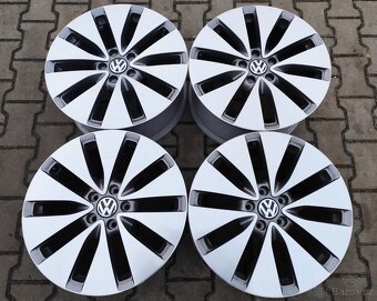 Originál alu VW Golf 5,6,7,8, Škoda Octavia 2,3,RS 5x112 R18 - 2