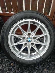 ALU 5x120 R16 originál Z4 e85 styling 104, nové pneu - 2