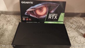 Prodám grafickou kartu GIGABYTE GeForce RTX 3060 Ti GAMING O - 2