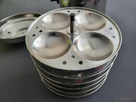 Stainless Steel Idli Cooker Idly Maker with 6 Plates - 2