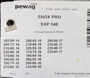 Sněhové řetězy Pewag Snox Pro SXP540 - 2